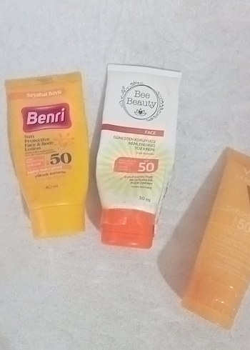Beden SPF 50 Güneş Koruyucu Krem Seti