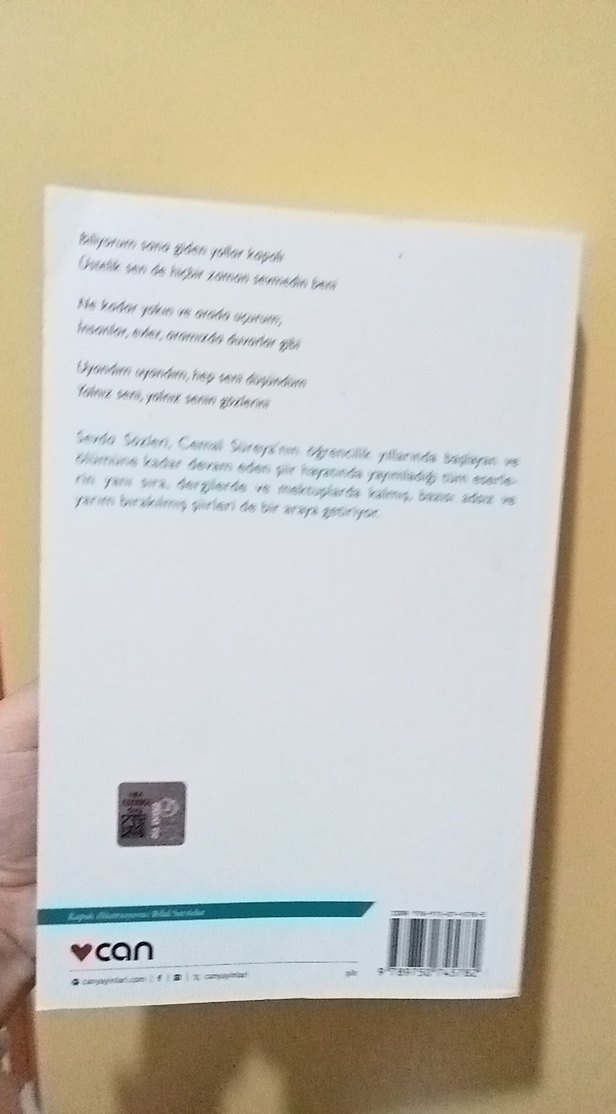 Cemal Süreya Sevda Sözleri - Bütün Şiirleri - Görsel 2