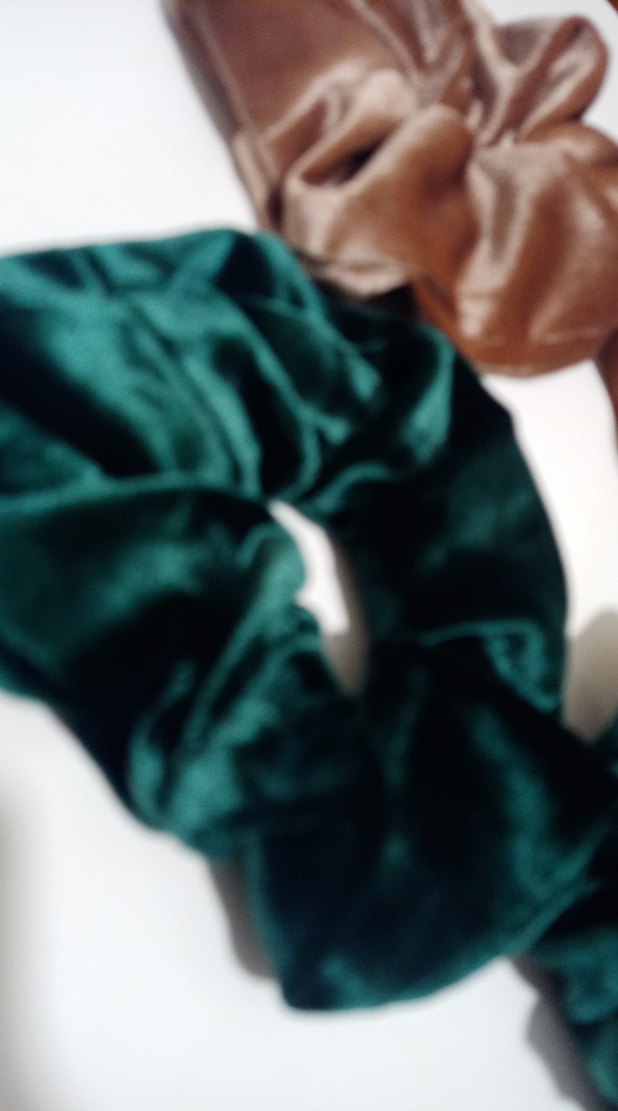 Kadife Görünümlü Elastik Bohem Saç Tokası - Görsel 4