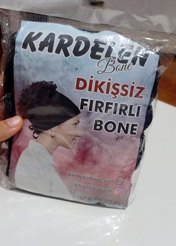 Dikişsiz Fırfırlı Bone - Görsel 4