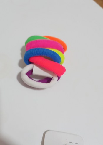 Renkli Elastik Çocuk Saç Lastiği Seti - Görsel 3