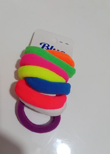 Renkli Elastik Çocuk Saç Lastiği Seti - Görsel 2
