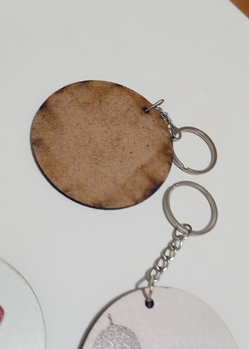 Renkli Zincir Detaylı Kadın Anahtarlık - Görsel 6