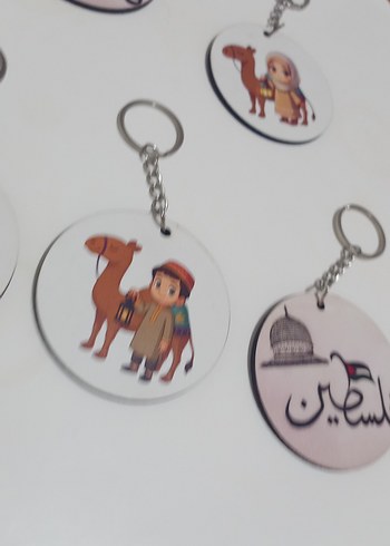 Renkli Zincir Detaylı Kadın Anahtarlık - Görsel 4