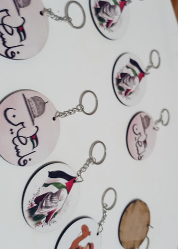 Renkli Zincir Detaylı Kadın Anahtarlık - Görsel 8