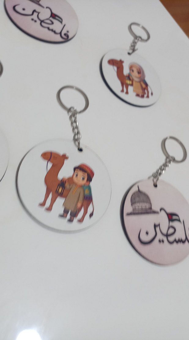 Renkli Zincir Detaylı Kadın Anahtarlık - Görsel 4