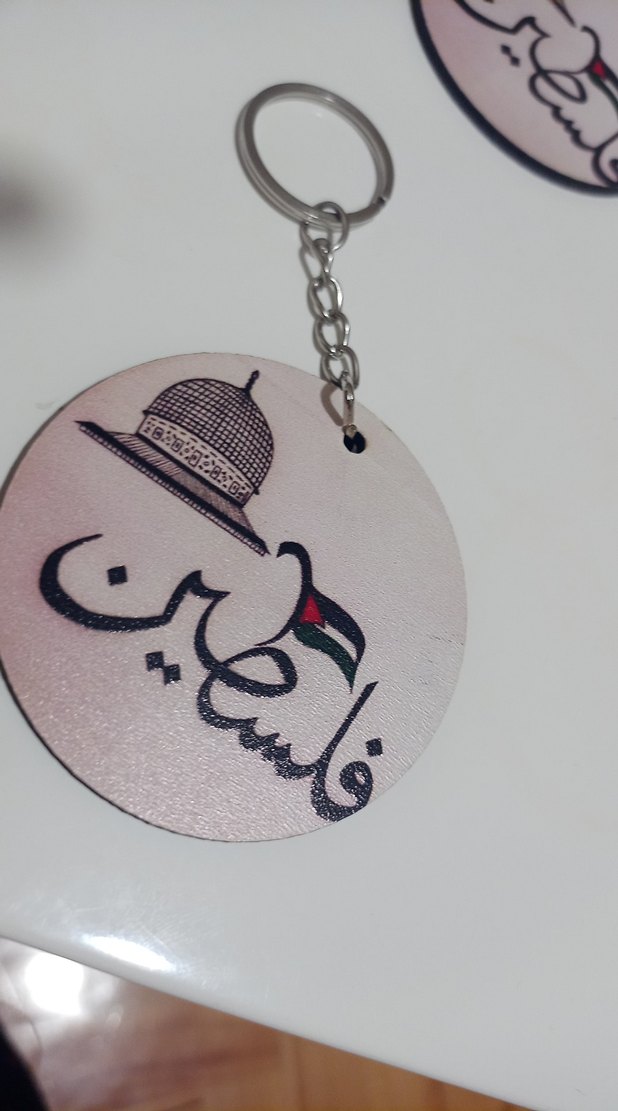 Renkli Zincir Detaylı Kadın Anahtarlık - Görsel 2