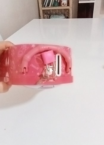 Renkli Pembe Astronot kumbara - Görsel 8