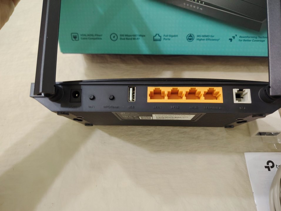 TP-Link archer vr400 vdsl modem - Görsel 3