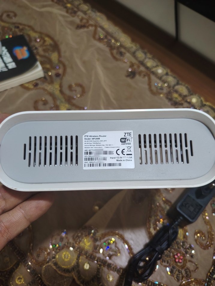 İmei kayıtlı Zte mf286r mobil modem - Görsel 3