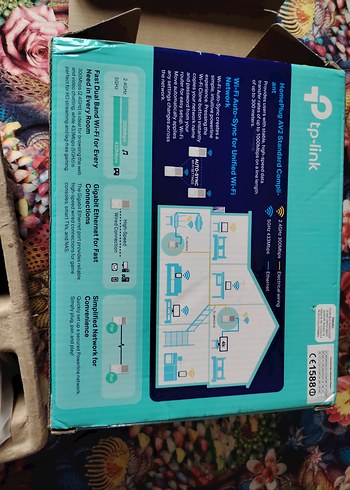 Tp-link wpa7510 powerline WiFi ikili ağ adaptörü - Görsel 6