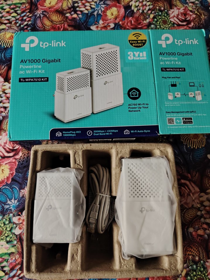 Tp-link wpa7510 powerline WiFi ikili ağ adaptörü - Görsel 5