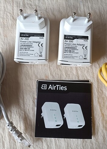 Airties Airties air 200 powerline ağ adaptörü 