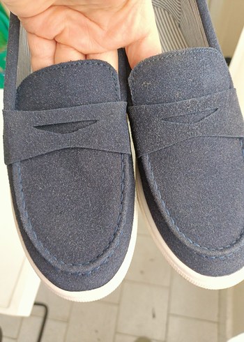 Gri Mavi Erkek cocuk Ayakkabı - Görsel 2