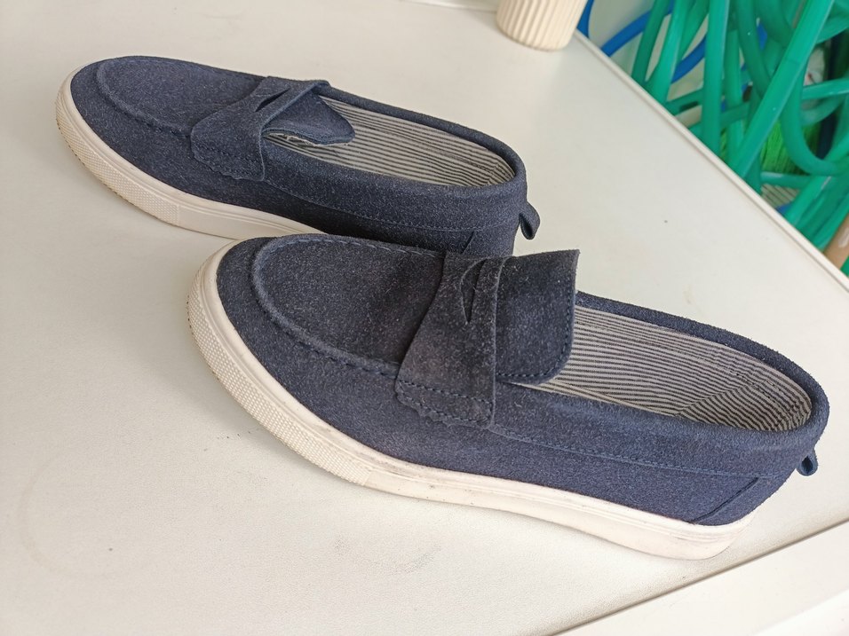 Gri Mavi Erkek cocuk Ayakkabı - Görsel 4