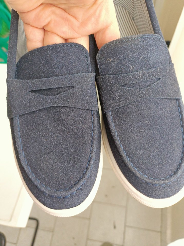 Gri Mavi Erkek cocuk Ayakkabı - Görsel 2