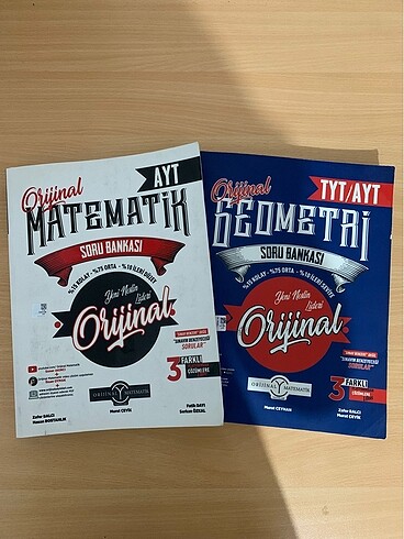 ORIJINAL YAYINLARI YKS KITAP