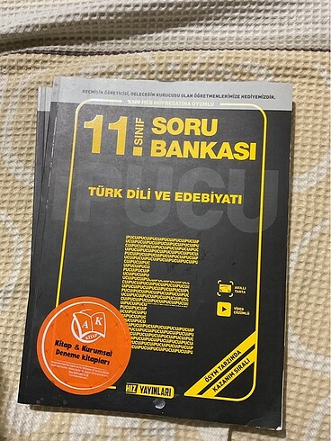 Hız Yayınları 11. Sınıf Edebiyat Test Kitabı