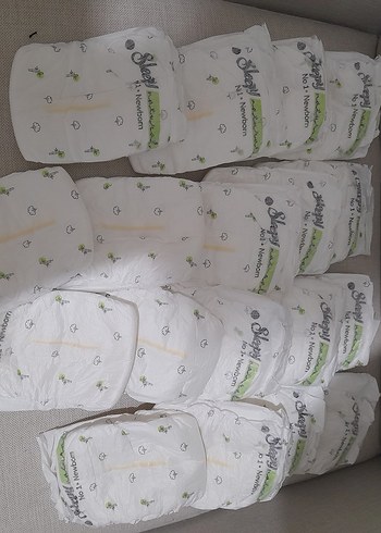 Sleepy Sleepy Natural Yenidoğan Bebek Bezi 42'li (18 adet kaldi)
