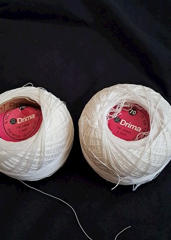 Drima Beyaz El İşi İpi 100 gr