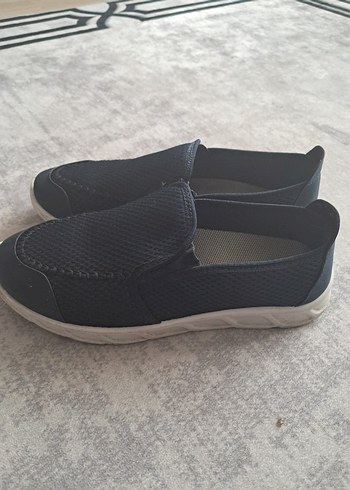 Erkek Mavi Günlük Kaydırmaz  ayakkabı - Görsel 2