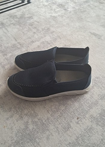 Erkek Mavi Günlük Kaydırmaz  ayakkabı - Görsel 3