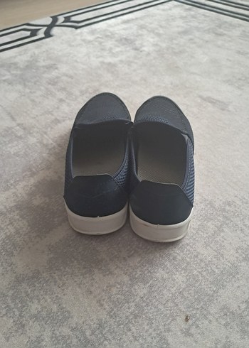 Erkek Mavi Günlük Kaydırmaz  ayakkabı - Görsel 4