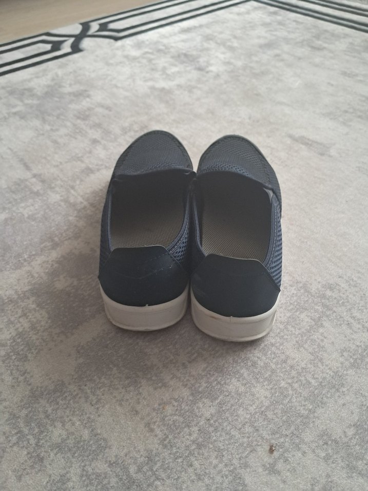 Erkek Mavi Günlük Kaydırmaz  ayakkabı - Görsel 4