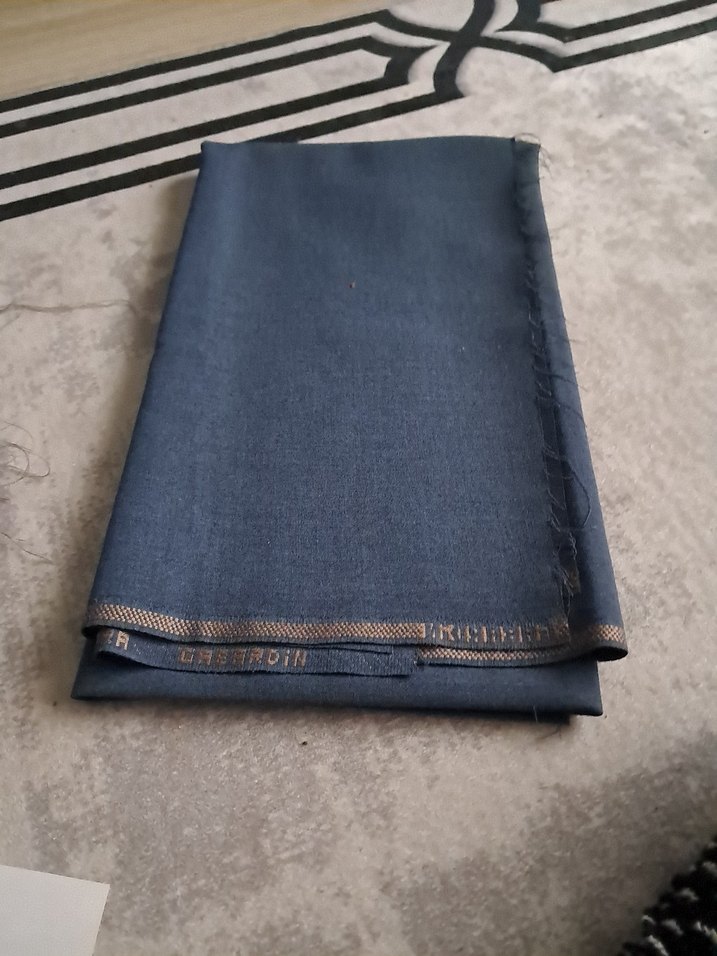 Gri Denim  kumaş - Görsel 2