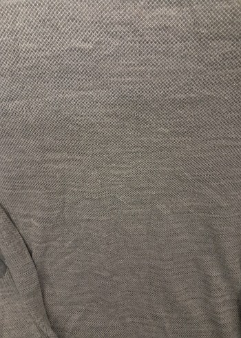 erkek Gri Uzun Kollu Örgü Yün Kazak - Görsel 3