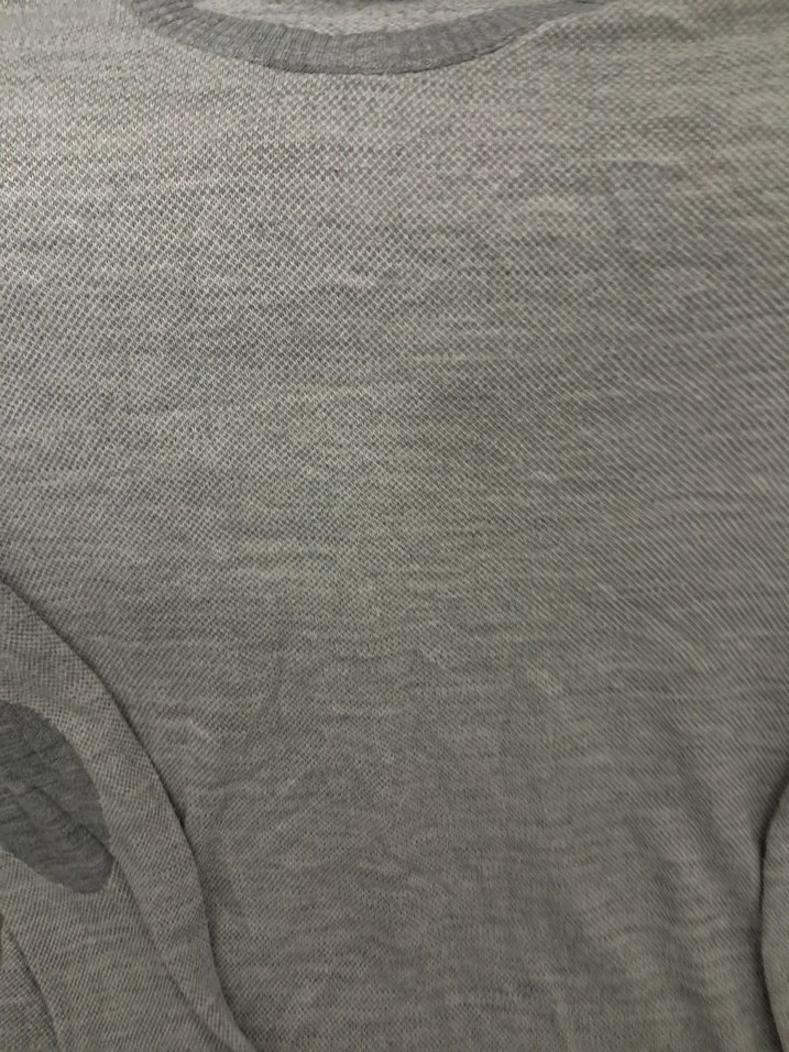 erkek Gri Uzun Kollu Örgü Yün Kazak - Görsel 4