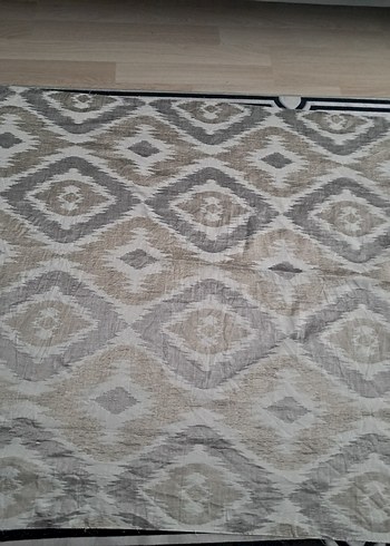 Bohem Gri Desenli kumaş - Görsel 3