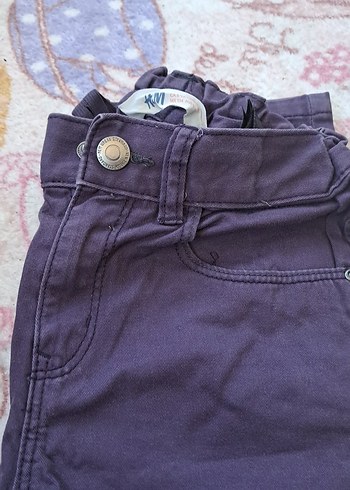 H&M Erkek Çocuk Mor Bol Kesim Kot Pantolon