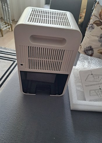 Beyaz Çok Fonksiyonlu Mini Nem Alma Cihazı - Görsel 2