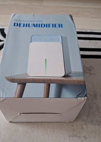 Beyaz Çok Fonksiyonlu Mini Nem Alma Cihazı
