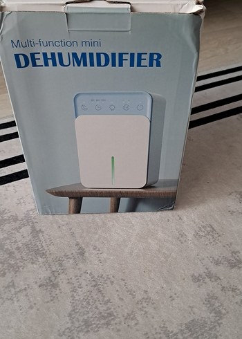 Beyaz Çok Fonksiyonlu Mini Nem Alma Cihazı - Görsel 5