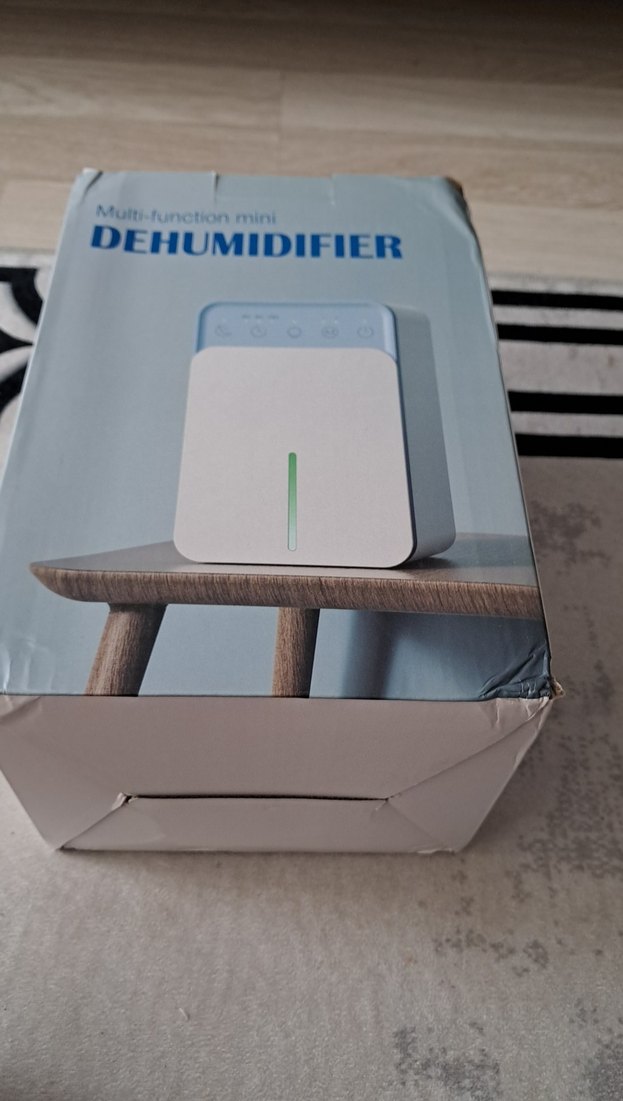 Beyaz Çok Fonksiyonlu Mini Nem Alma Cihazı - Görsel 4