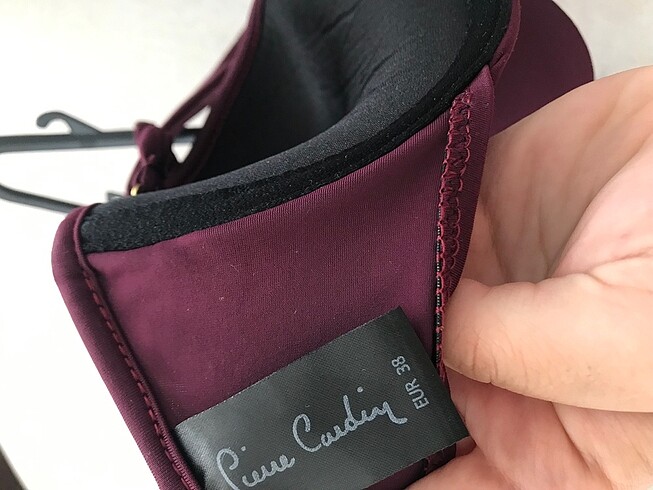 m Beden bordo Renk Pierre Cardin Bikini