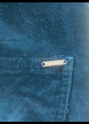 28 Beden lacivert Renk Pull and Bear Kadife Pantolon