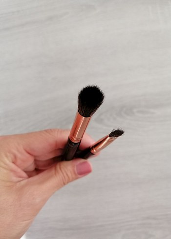 Avon kaş ve eyeliner fırçası far karıştırma fırçası set - Görsel 6