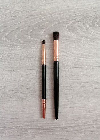 Avon kaş ve eyeliner fırçası far karıştırma fırçası set - Görsel 4