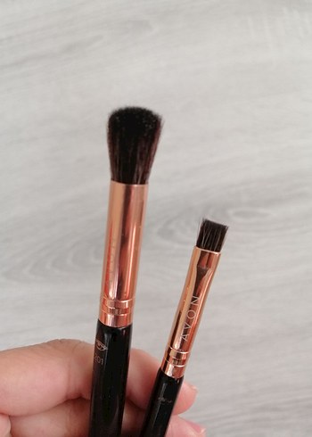 Avon kaş ve eyeliner fırçası far karıştırma fırçası set - Görsel 7