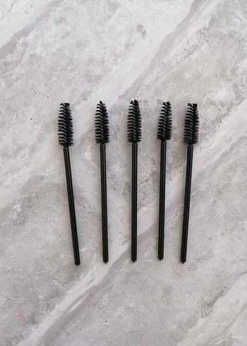 Siyah Kirpik Fırçası 5'li Set - Görsel 3