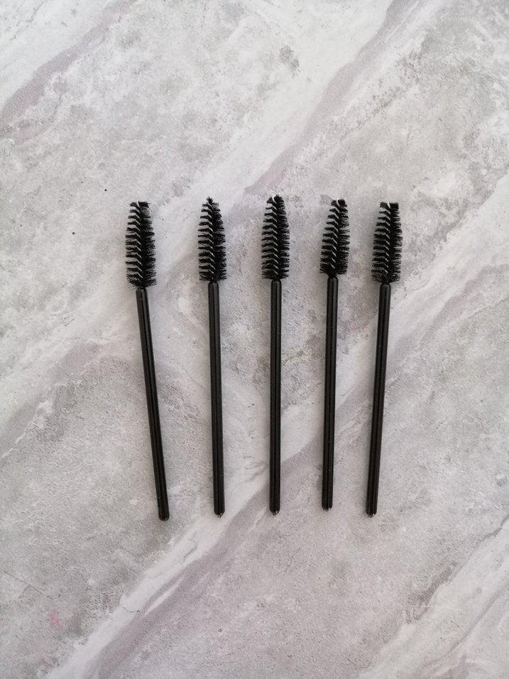 Siyah Kirpik Fırçası 5'li Set - Görsel 3