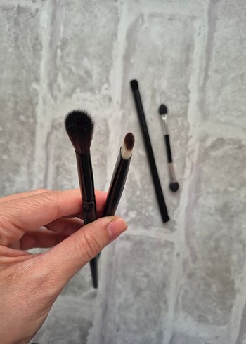 göz far fırçası 4lü fırça seti - Görsel 6