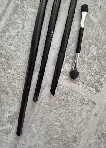 göz far fırçası 4lü fırça seti - Görsel 9