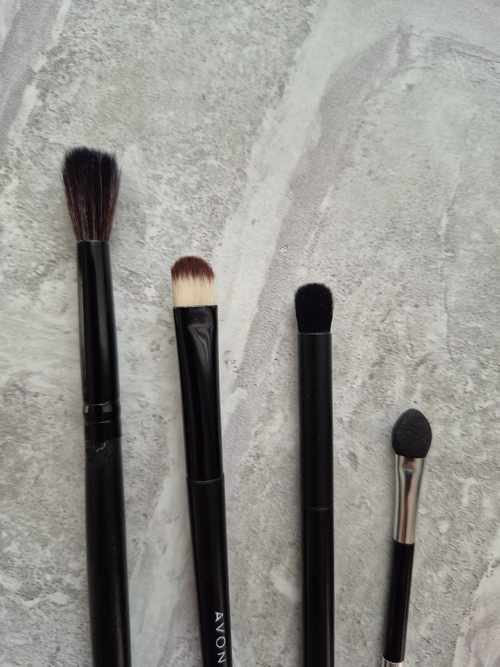 göz far fırçası 4lü fırça seti - Görsel 2