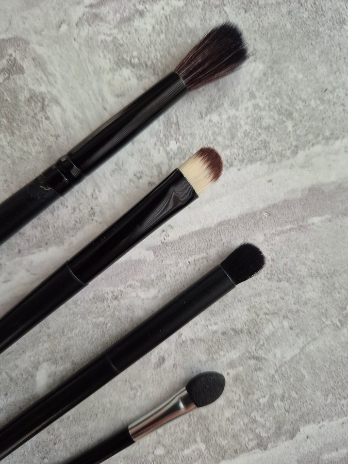 göz far fırçası 4lü fırça seti - Görsel 5