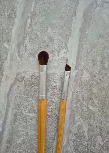 eklips far ve eyeliner fırçası 2li - Görsel 3