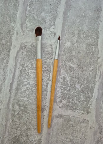 eklips far ve eyeliner fırçası 2li - Görsel 4